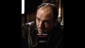 Tony gives pep talk to Jackie as he is dating Meadow #thesopranos